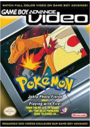 Game Boy Advance Video Pokemon Johto Photo Finish And Playing With Fire/GBA